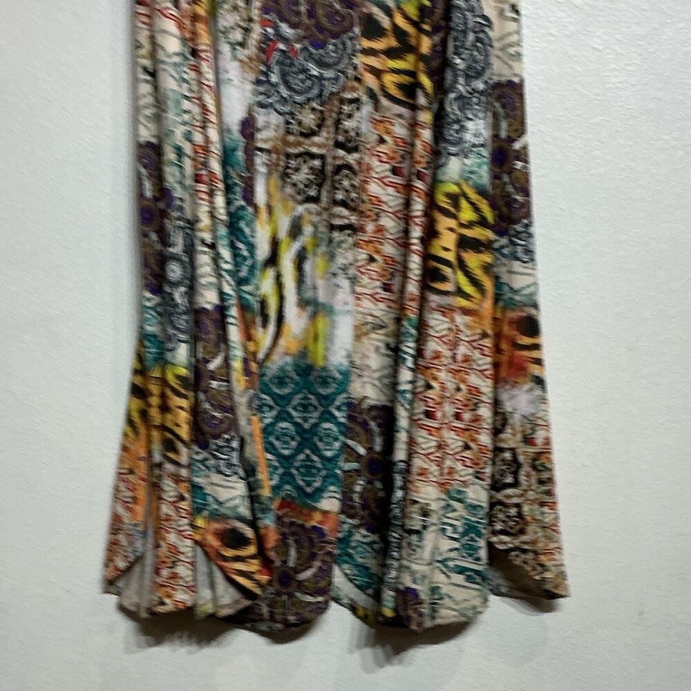 V Cristina Vintage Handkerchief Maxi Skirt Sz M - Picture 7 of 11